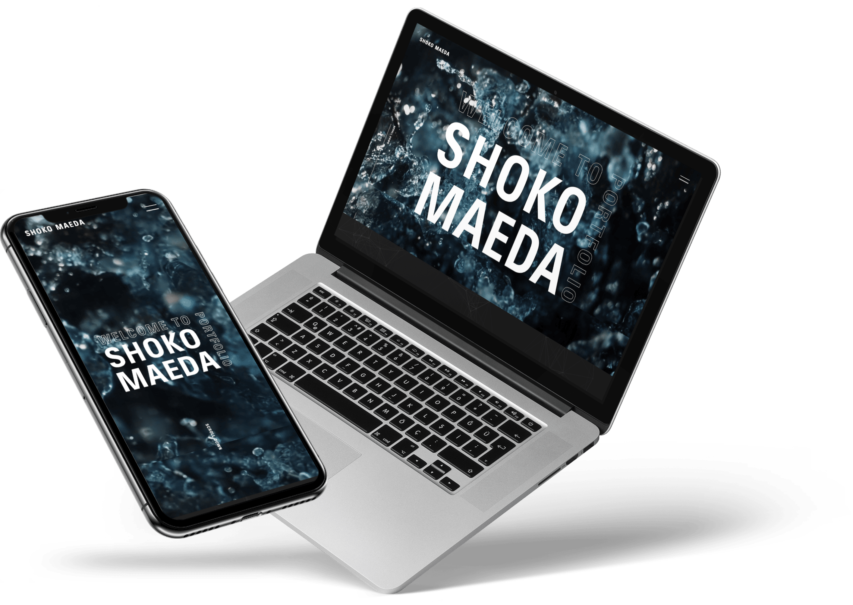 Shoko Maeda Portflio mockup