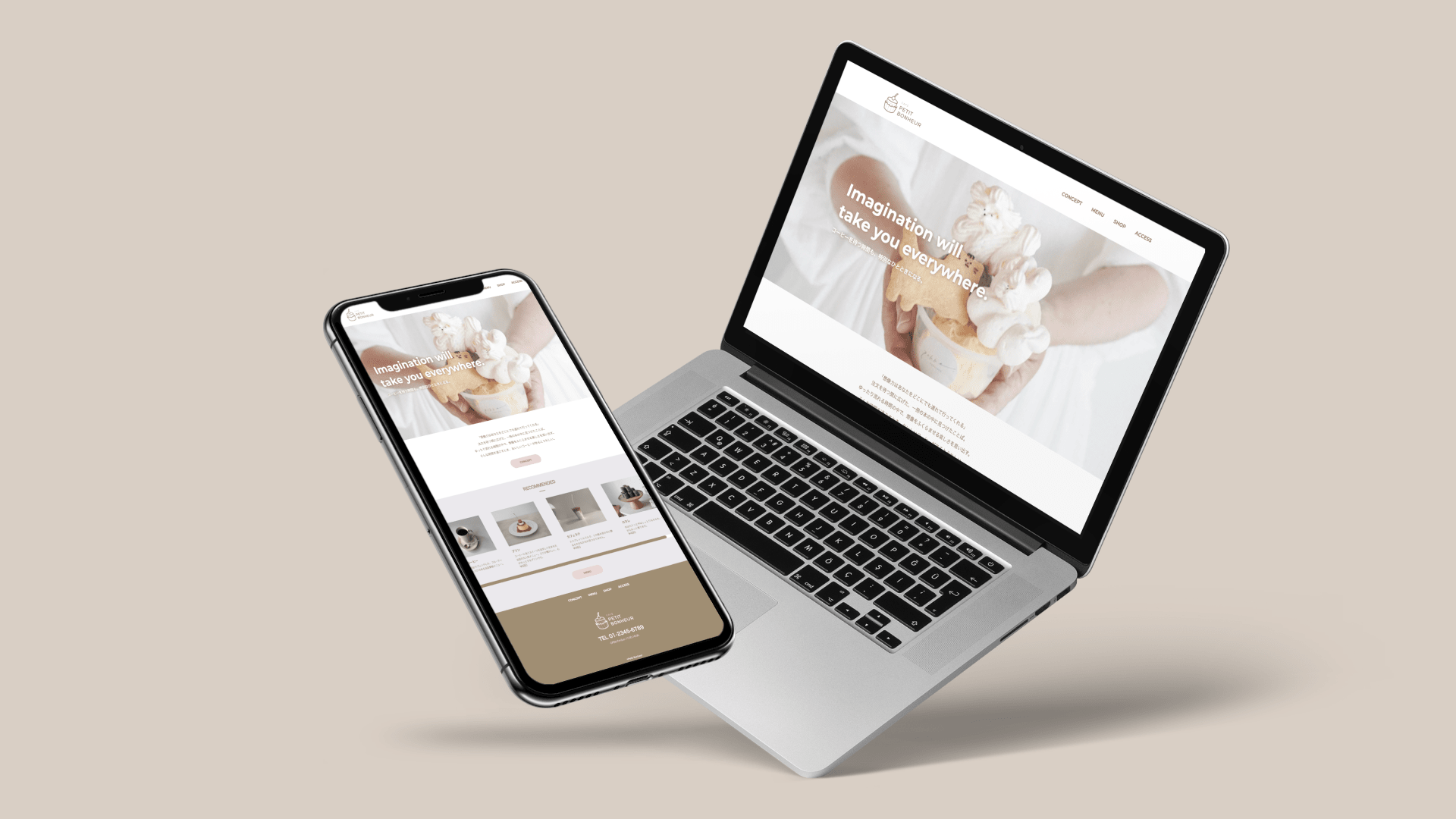PETIT BONHEUR Website